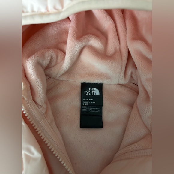 The North Face Infant Kid's Cozy Bunting-RTO One Piece Pink Salt NWOT  0-3 month - Picture 8 of 10